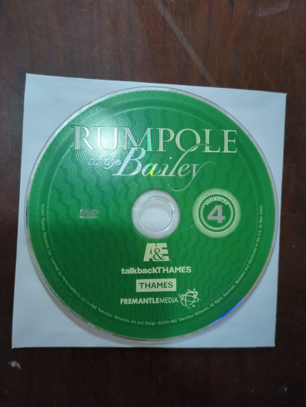 Rumpole of the Bailey- Replacement Disc-Vol 3-Set 4 disc only